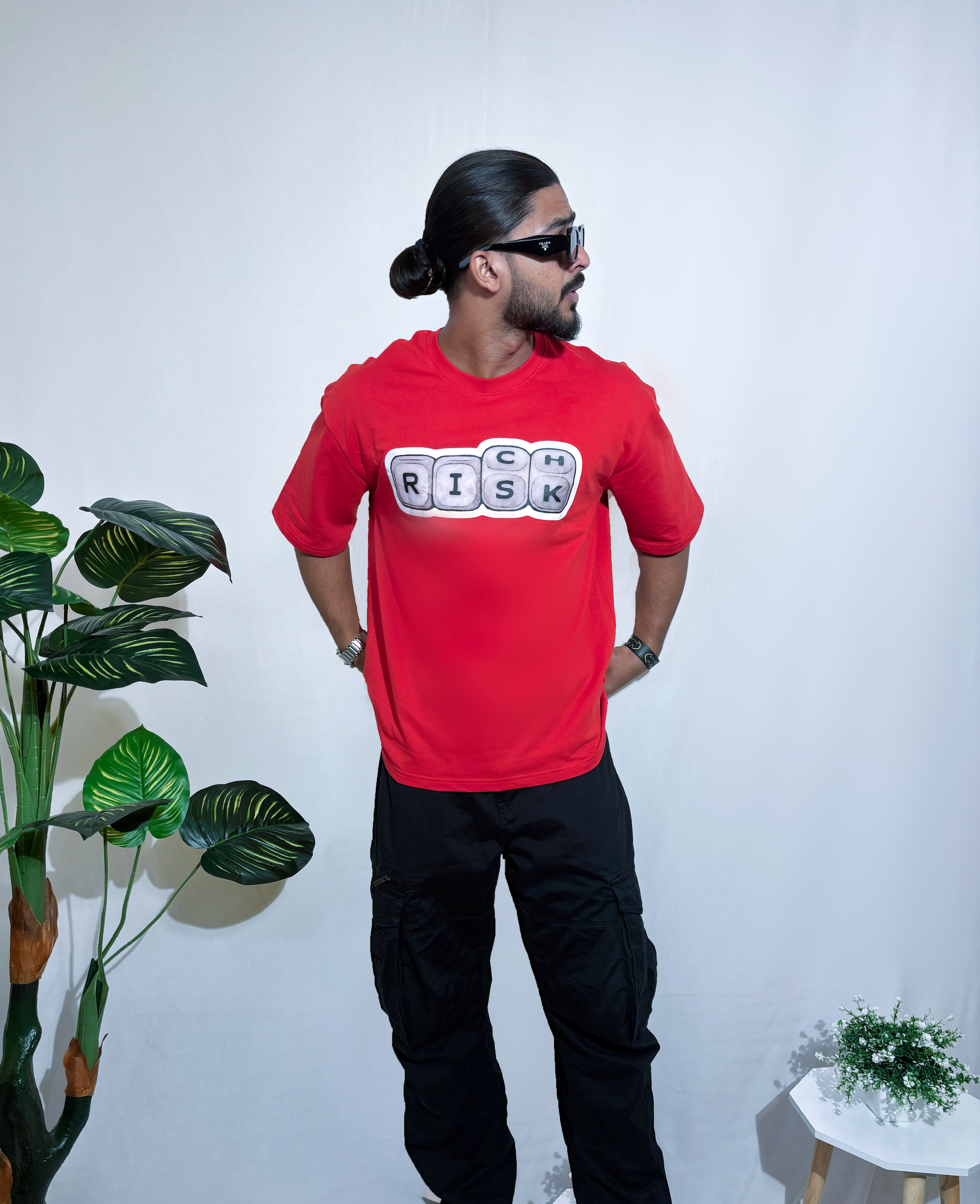 Rich Signature Oversized T-Shirt