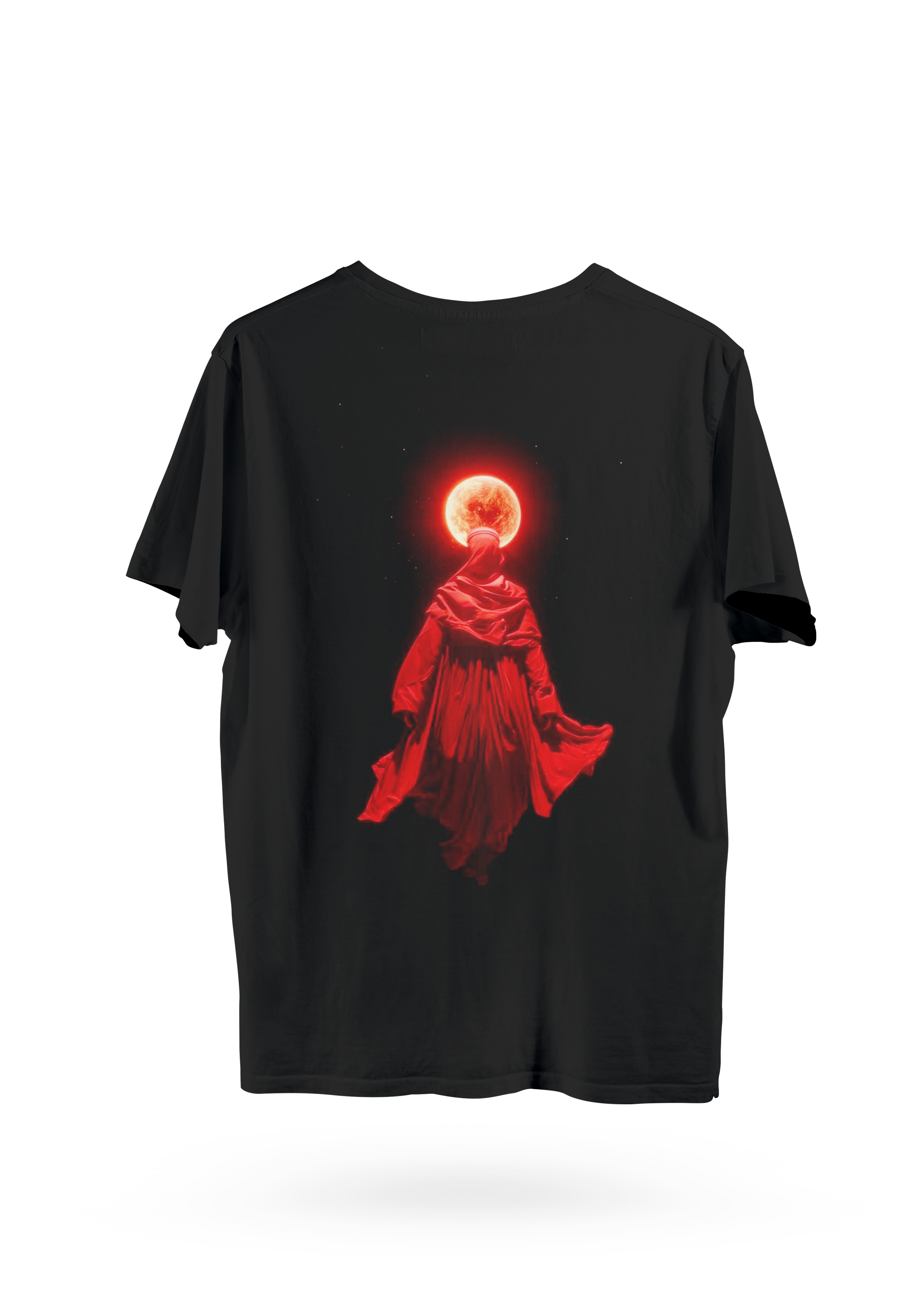 Red Moon Oversized T-Shirt