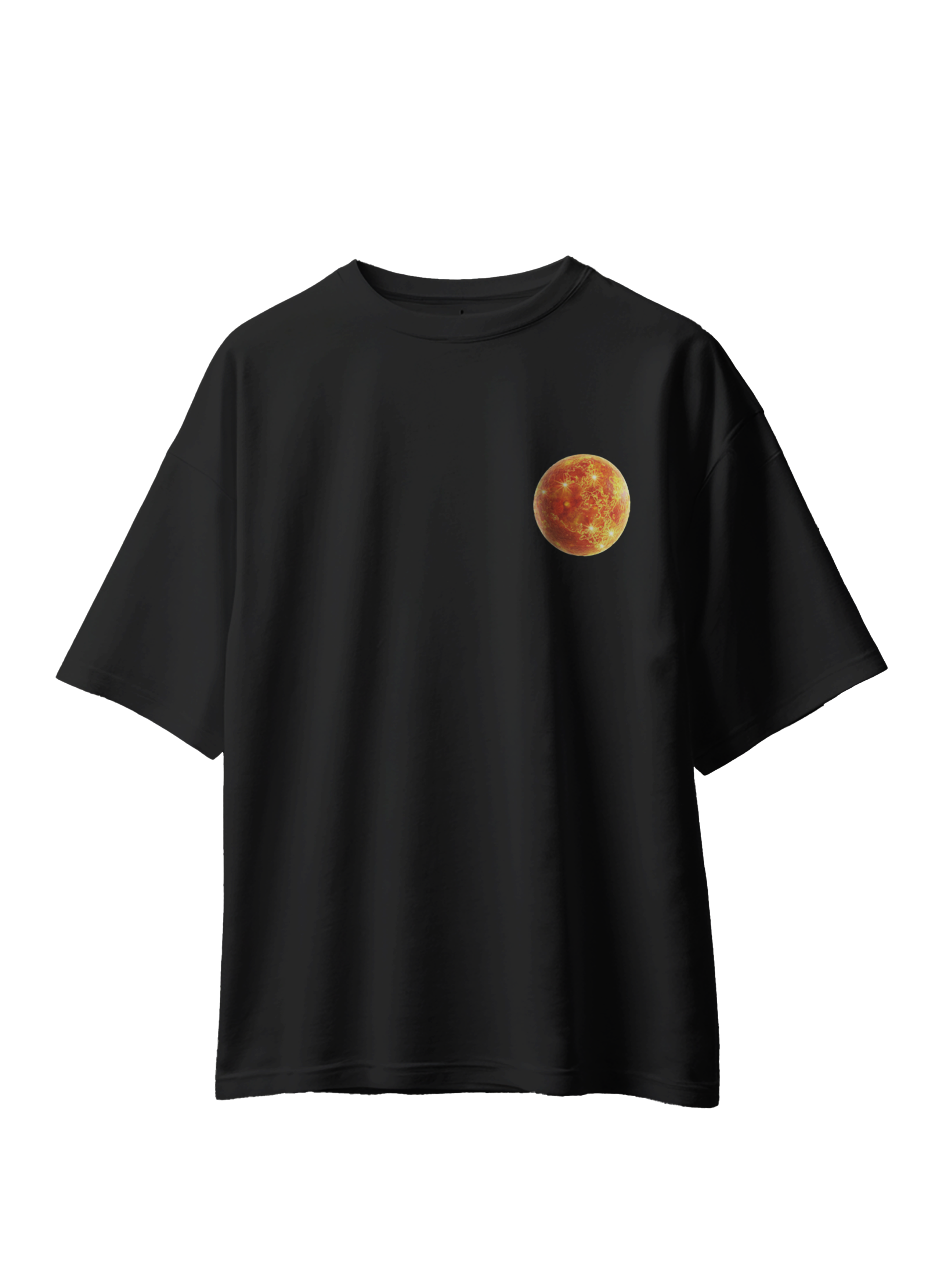 Red Moon Oversized T-Shirt