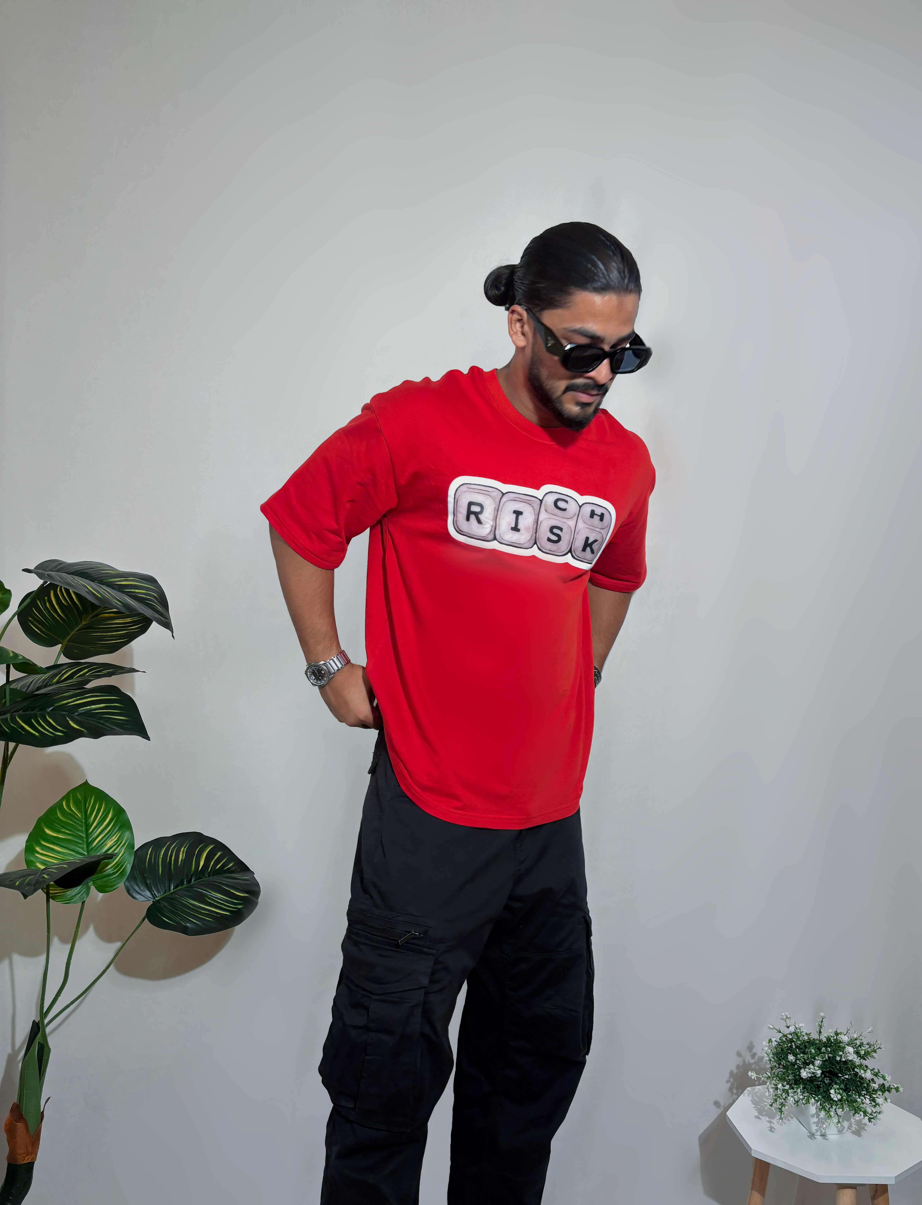 Rich Signature Oversized T-Shirt