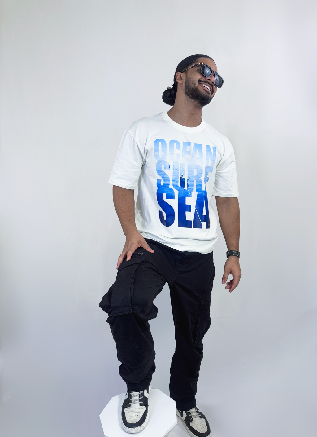 Ocean Surf Sea Oversized T-Shirt