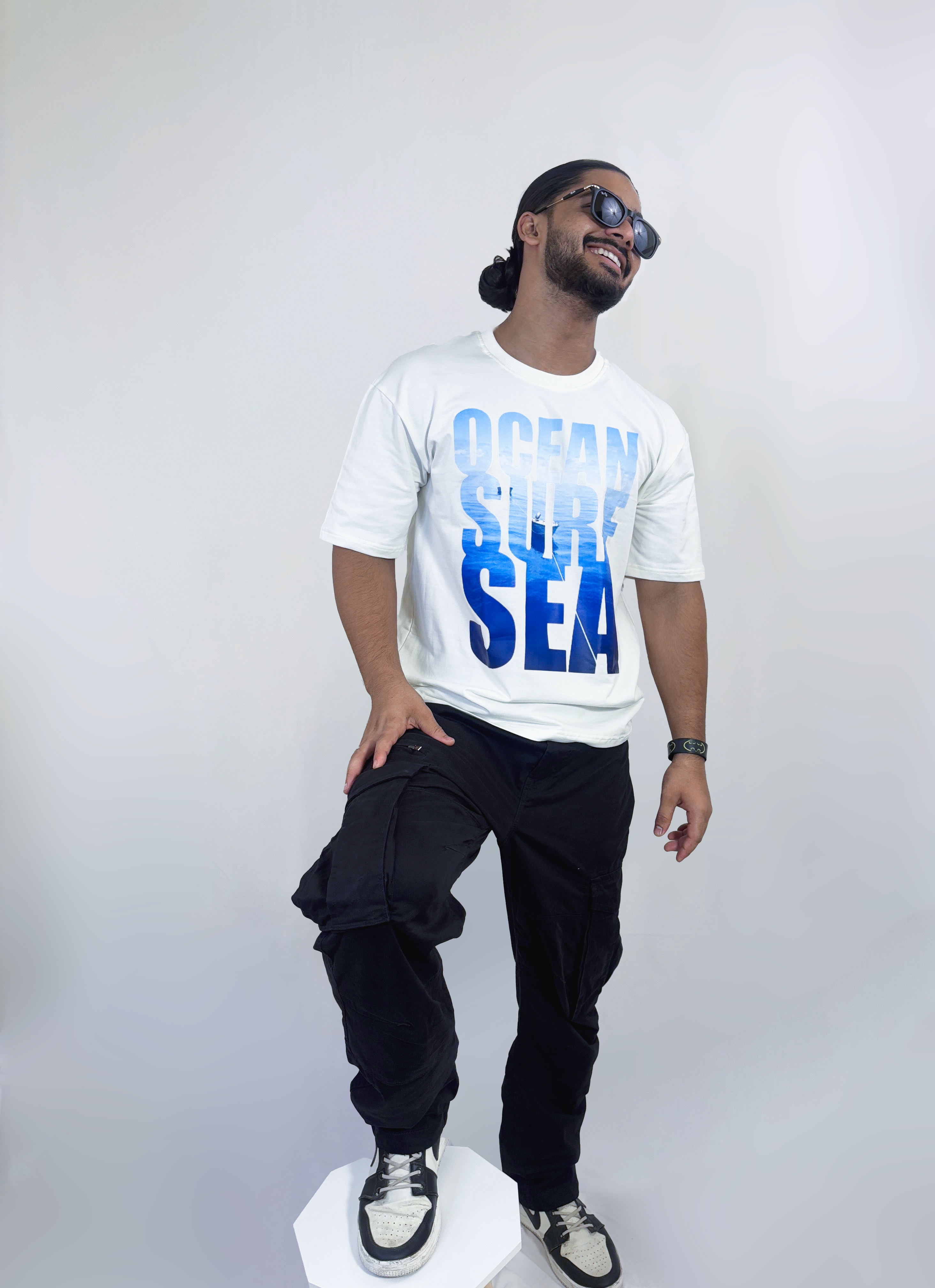 Ocean Surf Sea Oversized T-Shirt