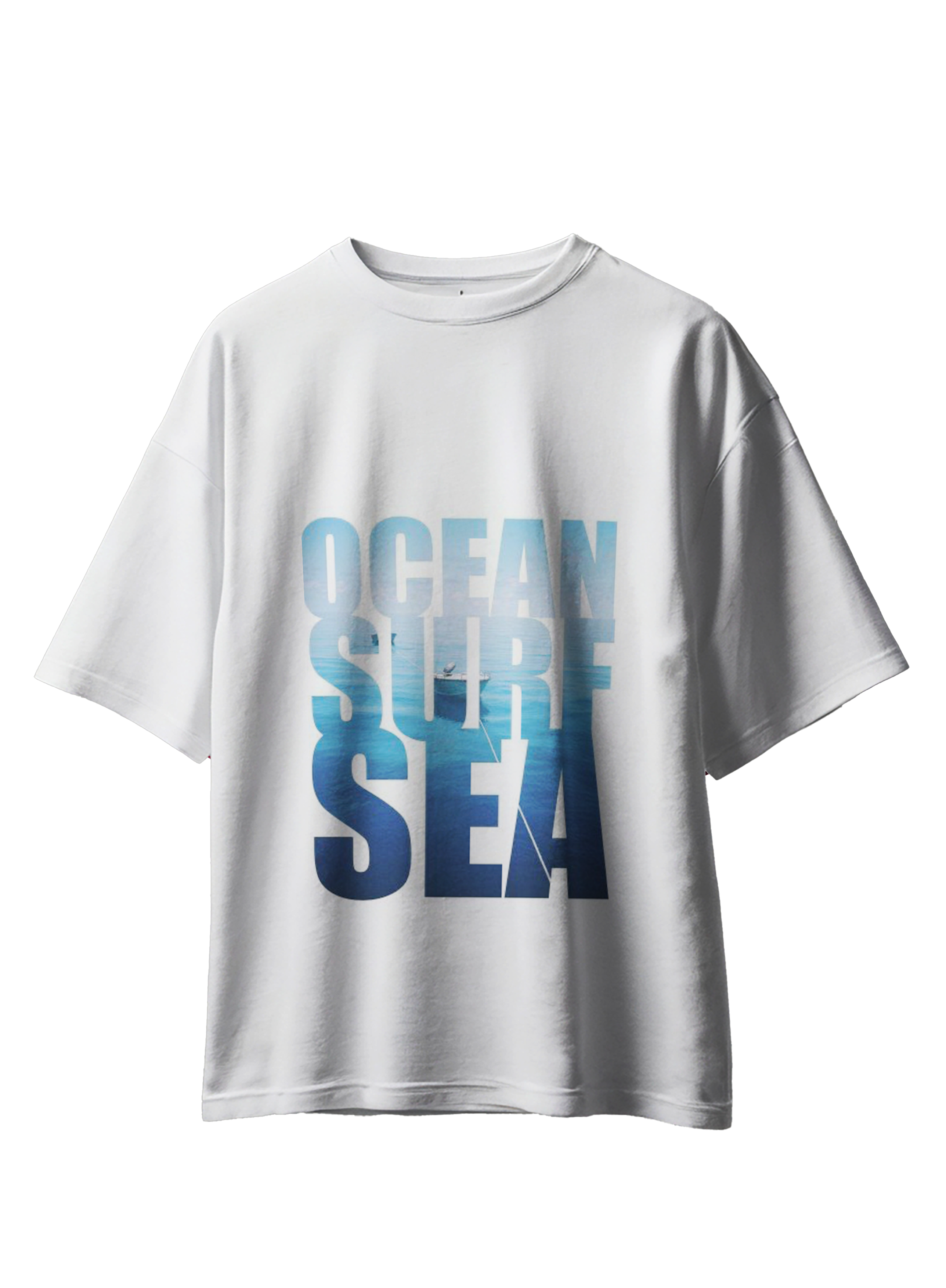 Ocean Surf Sea Oversized T-Shirt