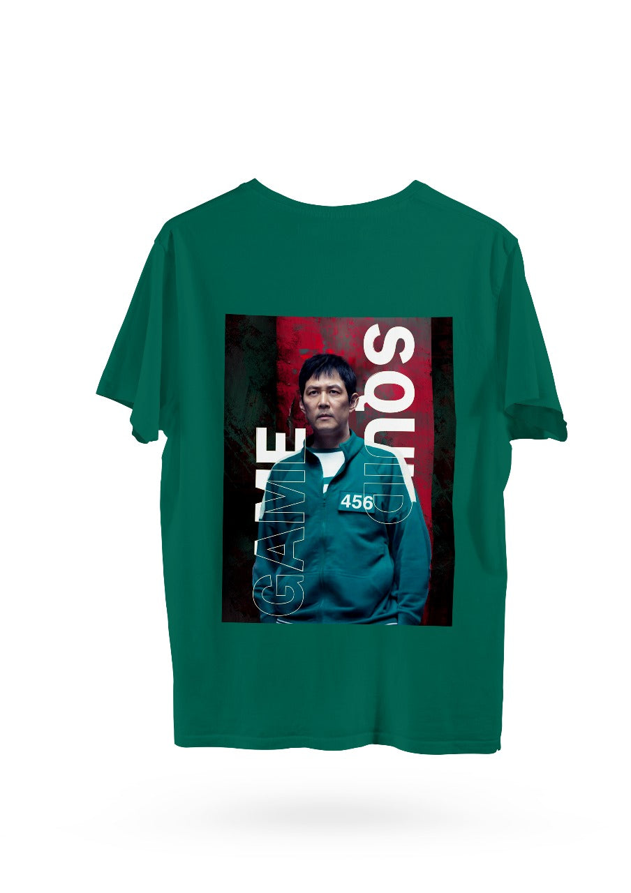 Player 456 Squid Game Oversized T-Shirt